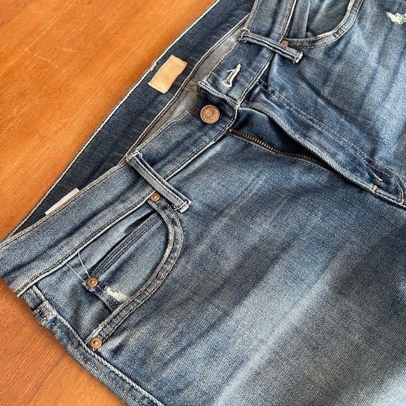 MOTHER women’s Dark Blue Slim Jeans - Picture 6 of 10